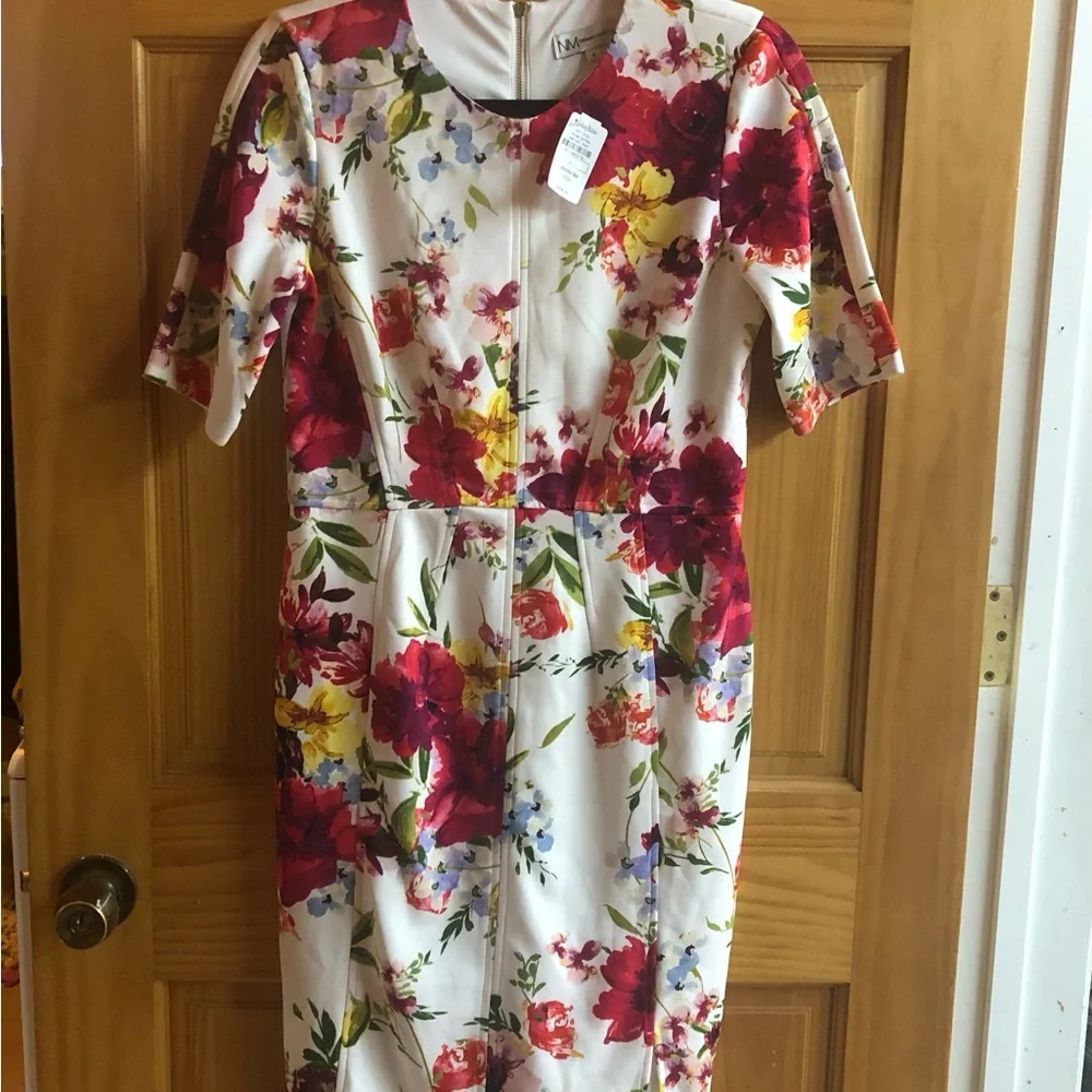 Flower midi dress - Picture 1 of 3